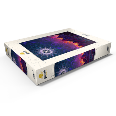 Darstellung des Puzzle Motivs Mycelia Luna 500 Puzzle Schachtel Ansicht1