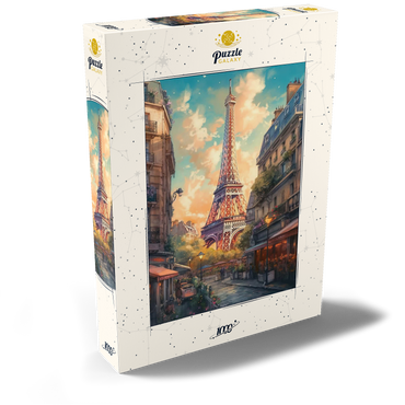 Darstellung des Puzzle Motivs Anime - Paris 1 1000 Puzzle Schachtel Ansicht2