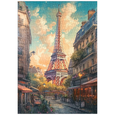 Darstellung des Puzzle Motivs puzzleplate Anime - Paris 1 1000 Puzzle
