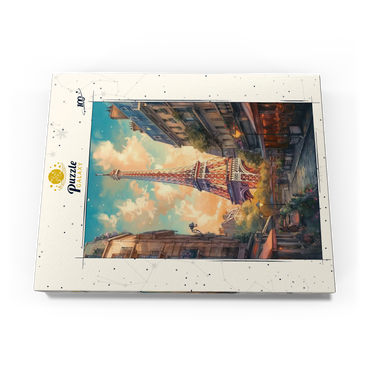 Darstellung des Puzzle Motivs Anime - Paris 1 100 Puzzle Schachtel Ansicht3