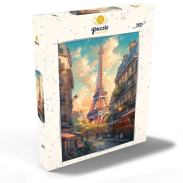 Darstellung des Puzzle Motivs Anime - Paris 1 200 Puzzle Schachtel Ansicht2