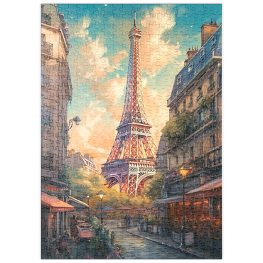 Darstellung des Puzzle Motivs puzzleplate Anime - Paris 1 500 Puzzle