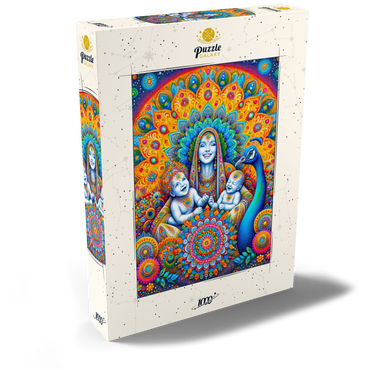 Darstellung des Puzzle Motivs Mother Energy 1000 Puzzle Schachtel Ansicht2