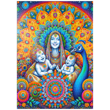 Darstellung des Puzzle Motivs puzzleplate Mother Energy 1000 Puzzle