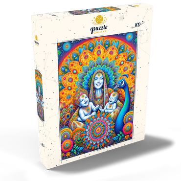 Darstellung des Puzzle Motivs Mother Energy 100 Puzzle Schachtel Ansicht2
