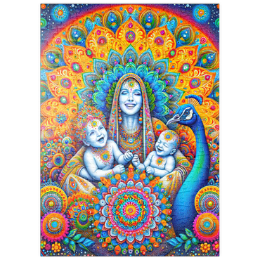 Darstellung des Puzzle Motivs puzzleplate Mother Energy 200 Puzzle