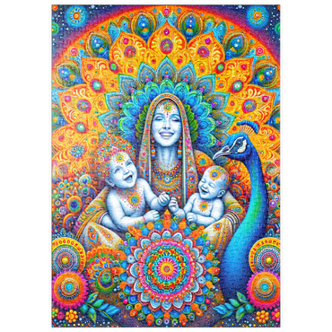 Darstellung des Puzzle Motivs puzzleplate Mother Energy 500 Puzzle