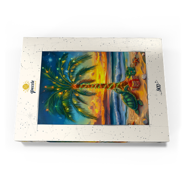 Darstellung des Puzzle Motivs Tropical Christmas 500 Puzzle Schachtel Ansicht3