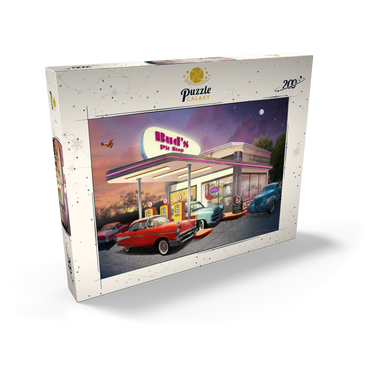 Darstellung des Puzzle Motivs Bud's Pit Stop 200 Puzzle Schachtel Ansicht2