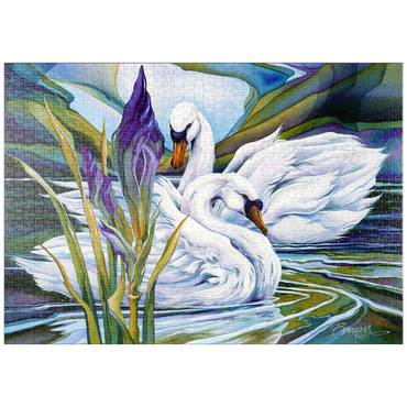 Darstellung des Puzzle Motivs puzzleplate Everlasting Love 1000 Puzzle