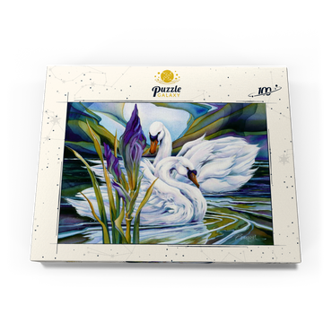 Darstellung des Puzzle Motivs Everlasting Love 100 Puzzle Schachtel Ansicht3