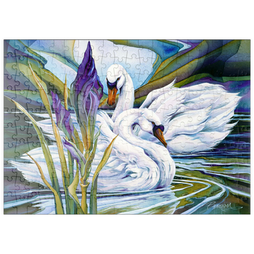 Darstellung des Puzzle Motivs puzzleplate Everlasting Love 200 Puzzle