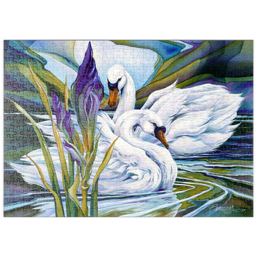 Darstellung des Puzzle Motivs puzzleplate Everlasting Love 500 Puzzle