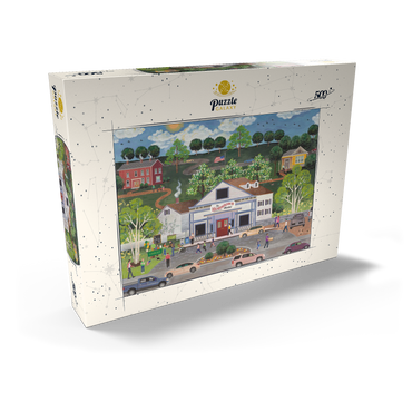 Darstellung des Puzzle Motivs American Girl's Day Out 500 Puzzle Schachtel Ansicht2