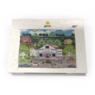 Darstellung des Puzzle Motivs American Girl's Day Out 500 Puzzle Schachtel Ansicht3