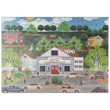 Darstellung des Puzzle Motivs puzzleplate American Girl's Day Out 500 Puzzle