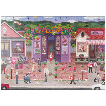 Darstellung des Puzzle Motivs puzzleplate Be Mine 1000 Puzzle