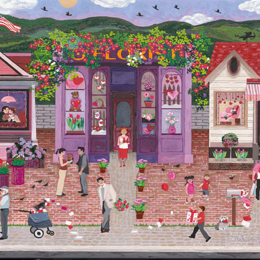 Darstellung des Puzzle Motivs Be Mine 200 Puzzle 3D Modell