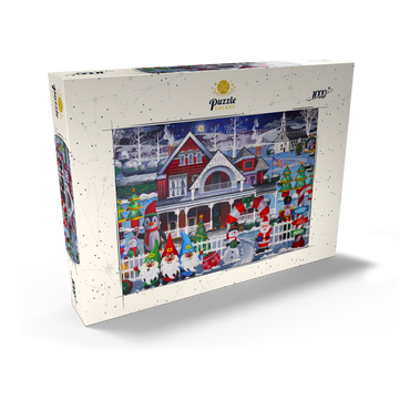 Darstellung des Puzzle Motivs Inflatable Christmas 1000 Puzzle Schachtel Ansicht2