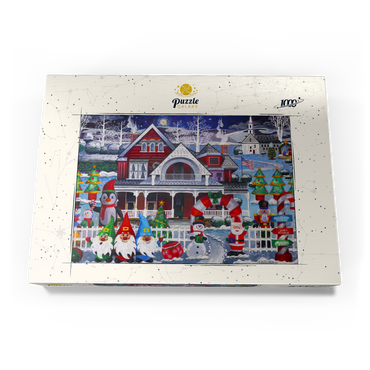 Darstellung des Puzzle Motivs Inflatable Christmas 1000 Puzzle Schachtel Ansicht3