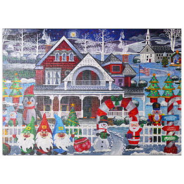 Darstellung des Puzzle Motivs puzzleplate Inflatable Christmas 500 Puzzle