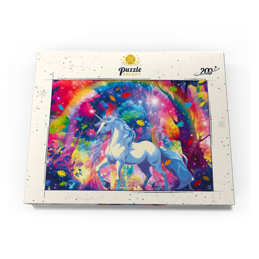 Darstellung des Puzzle Motivs Magic Forest 200 Puzzle Schachtel Ansicht3