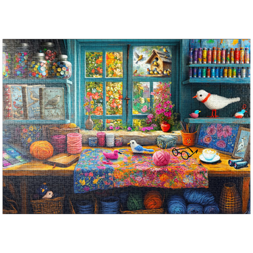 Darstellung des Puzzle Motivs puzzleplate Final Craft 2 1000 Puzzle