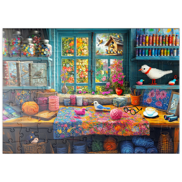 Darstellung des Puzzle Motivs puzzleplate Final Craft 2 100 Puzzle