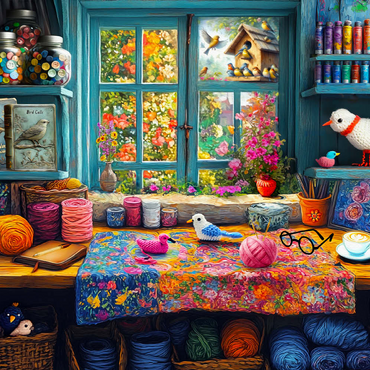 Darstellung des Puzzle Motivs Final Craft 2 200 Puzzle 3D Modell