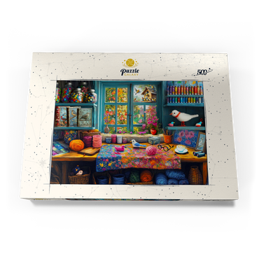 Darstellung des Puzzle Motivs Final Craft 2 500 Puzzle Schachtel Ansicht3