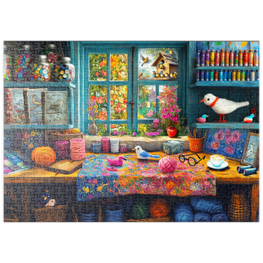 Darstellung des Puzzle Motivs puzzleplate Final Craft 2 500 Puzzle