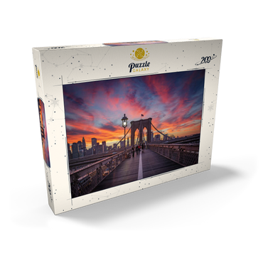 Darstellung des Puzzle Motivs Brooklyn Sunset 200 Puzzle Schachtel Ansicht2