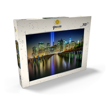 Darstellung des Puzzle Motivs NYC Tribute Lights 200 Puzzle Schachtel Ansicht2