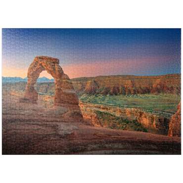 Darstellung des Puzzle Motivs puzzleplate Delicate Dawn 1000 Puzzle