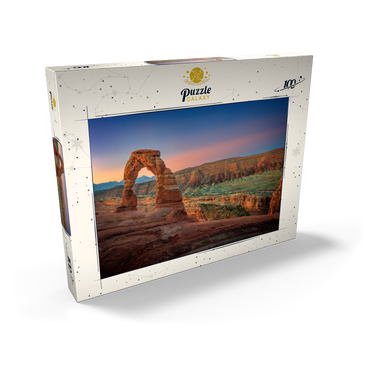 Darstellung des Puzzle Motivs Delicate Dawn 100 Puzzle Schachtel Ansicht2