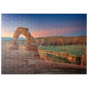 Darstellung des Puzzle Motivs puzzleplate Delicate Dawn 200 Puzzle