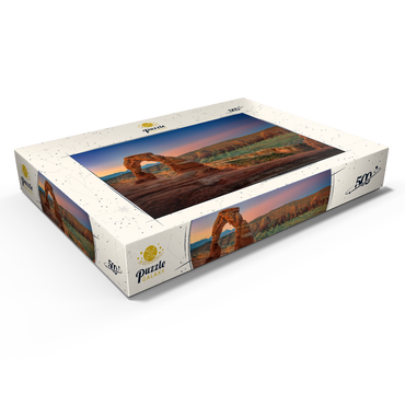 Darstellung des Puzzle Motivs Delicate Dawn 500 Puzzle Schachtel Ansicht1