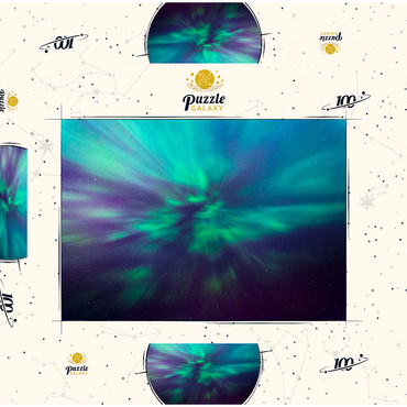 Darstellung des Puzzle Motivs Infinite Reverie 100 Puzzle Schachtel 3D Modell