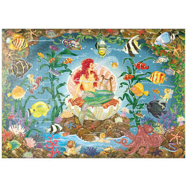Darstellung des Puzzle Motivs puzzleplate Mermaid's Song 1000 Puzzle