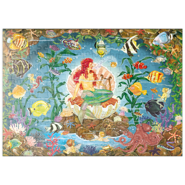 Darstellung des Puzzle Motivs puzzleplate Mermaid's Song 200 Puzzle