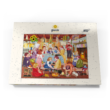 Darstellung des Puzzle Motivs Miss Prinn's Prairie School 1000 Puzzle Schachtel Ansicht3