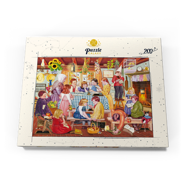 Darstellung des Puzzle Motivs Miss Prinn's Prairie School 200 Puzzle Schachtel Ansicht3