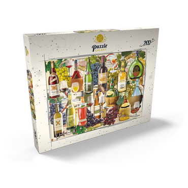 Darstellung des Puzzle Motivs Wine Puzzle 200 Puzzle Schachtel Ansicht2
