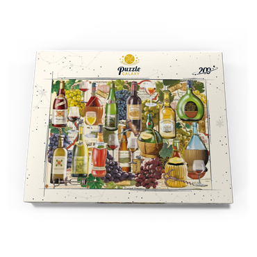 Darstellung des Puzzle Motivs Wine Puzzle 200 Puzzle Schachtel Ansicht3