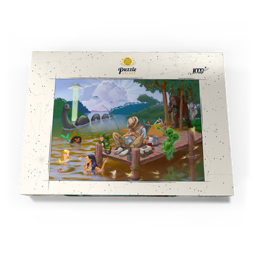 Darstellung des Puzzle Motivs While you were sleeping 1000 Puzzle Schachtel Ansicht3