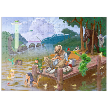 Darstellung des Puzzle Motivs puzzleplate While you were sleeping 200 Puzzle