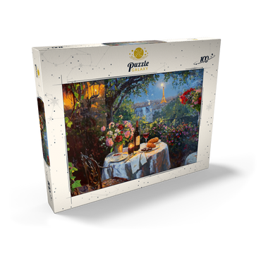 Darstellung des Puzzle Motivs City of Love 100 Puzzle Schachtel Ansicht2