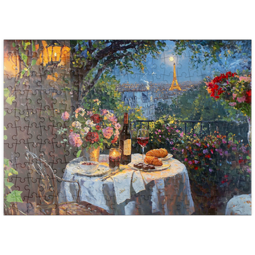 Darstellung des Puzzle Motivs puzzleplate City of Love 200 Puzzle