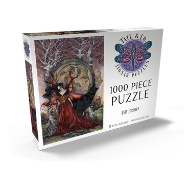 Darstellung des Puzzle Motivs Beauty And The Beast 1000 Puzzle Schachtel Ansicht2