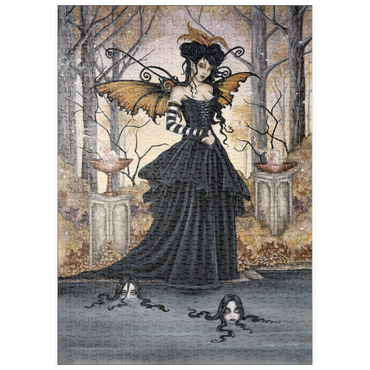 Darstellung des Puzzle Motivs puzzleplate A Dark Undercurrent 500 Puzzle